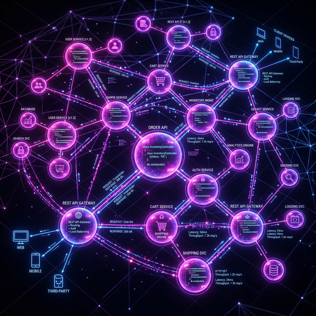 Distributed REST API Engine